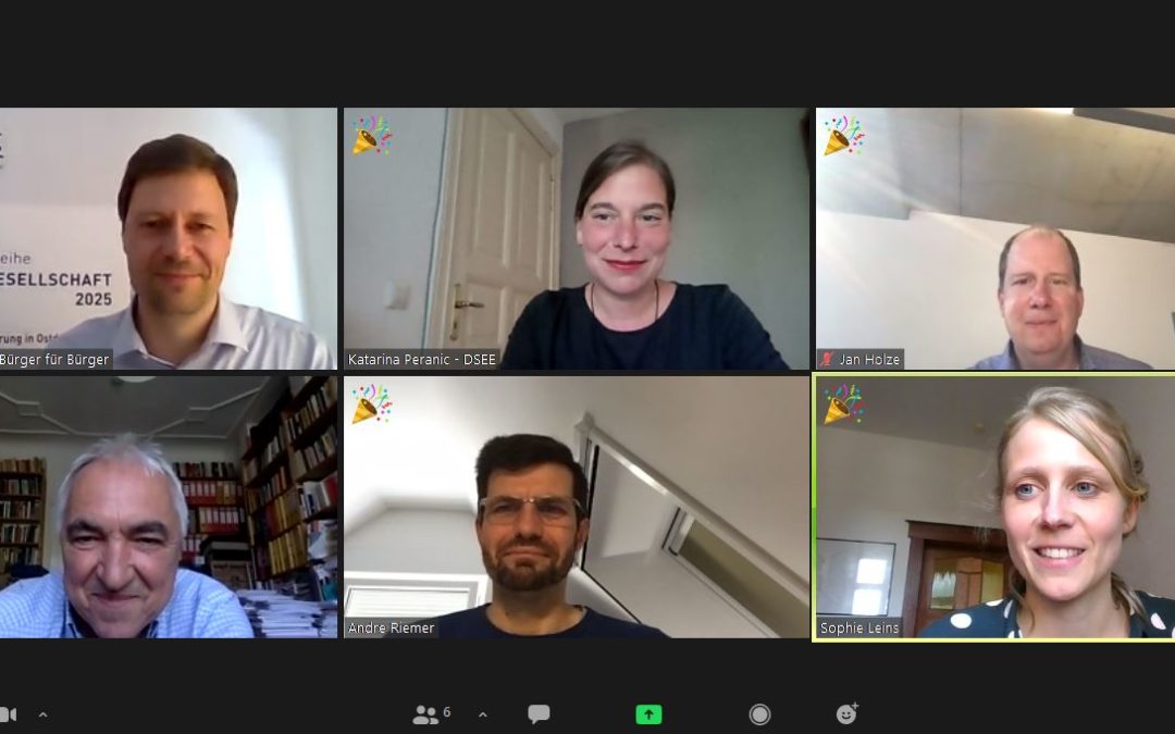 Verstärkte Zusammenarbeit der Stiftung Bürger für Bürger mit der DSEE