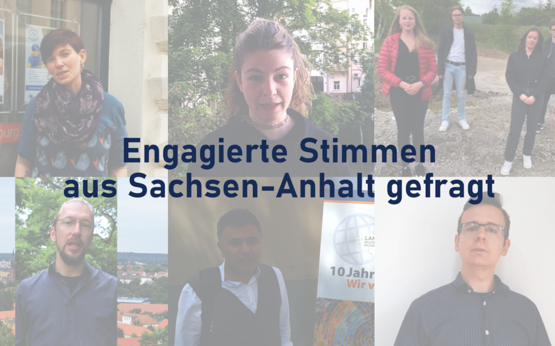 Video-Aktion mit engagierten Stimmen aus Sachsen-Anhalt