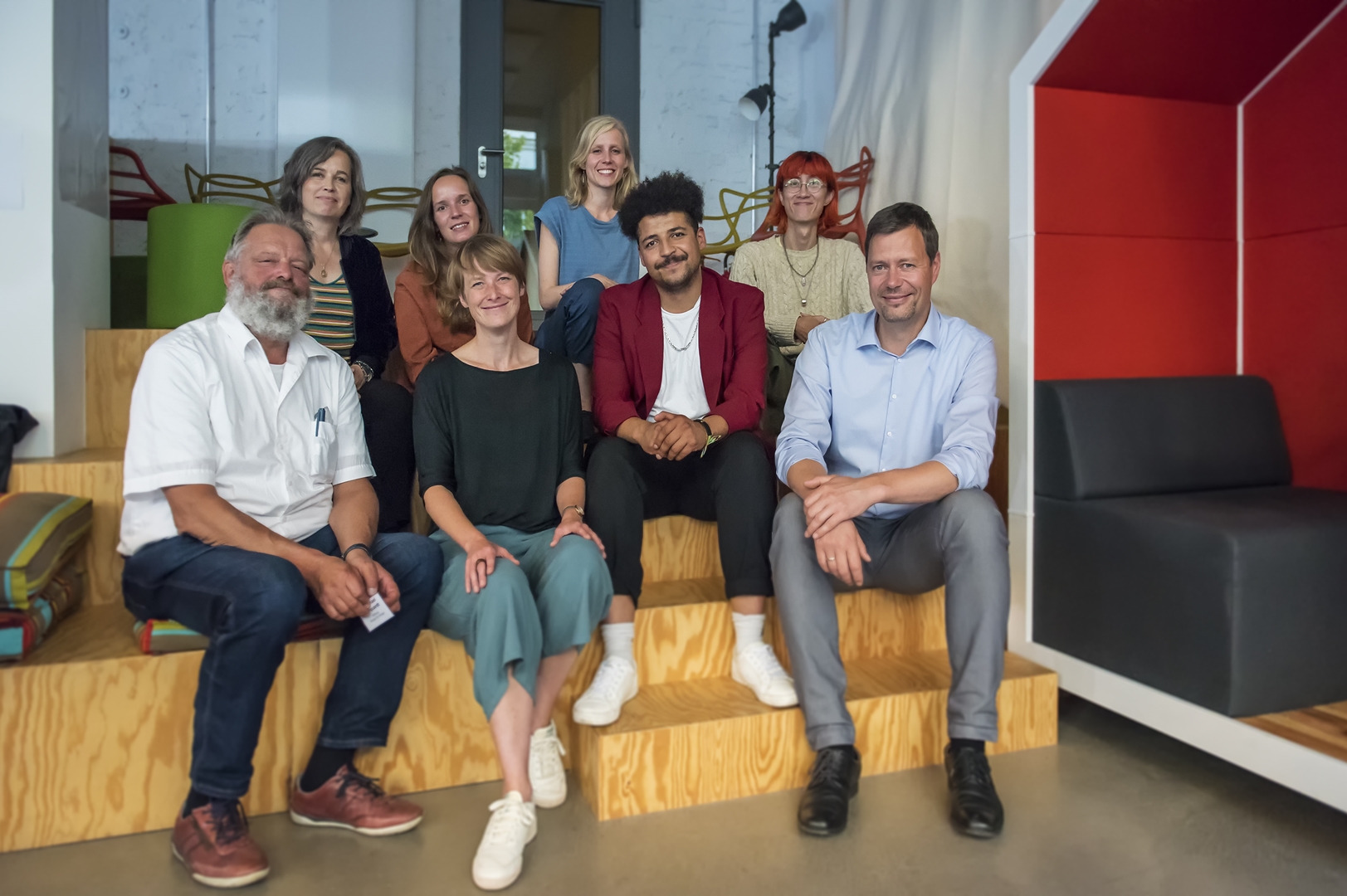 Team der Stiftung Bürger für Bürger im September 2021