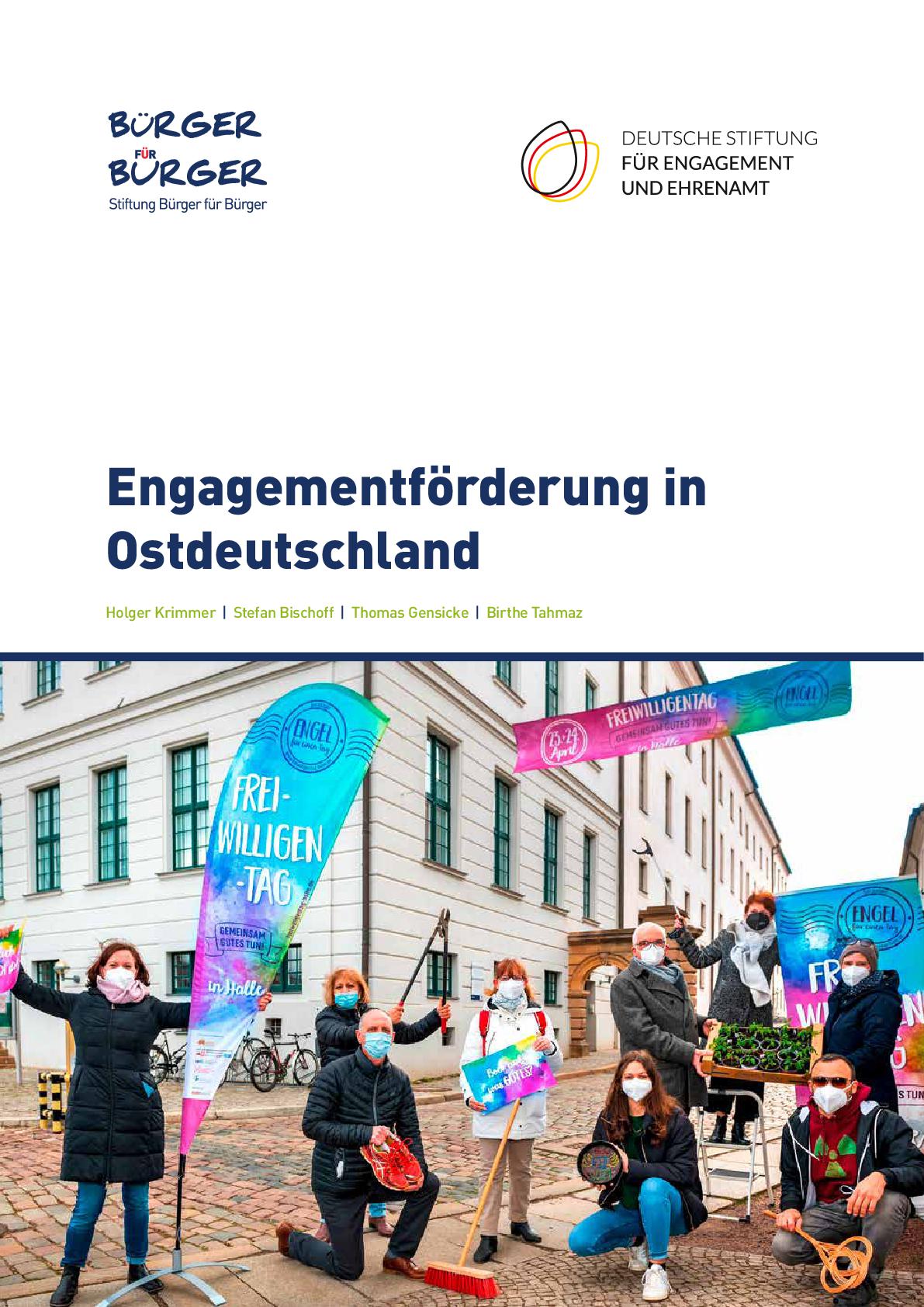 Studie "Engagementförderung in Ostdeutschland"