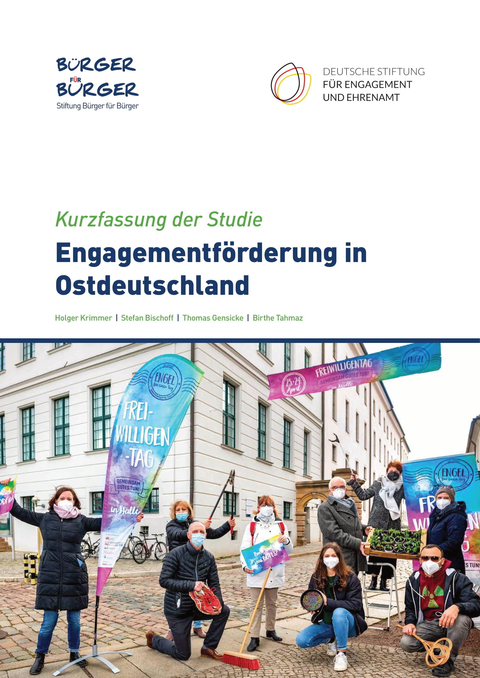 Kurzfassung Studie "Engagementförderung in Ostdeutschland