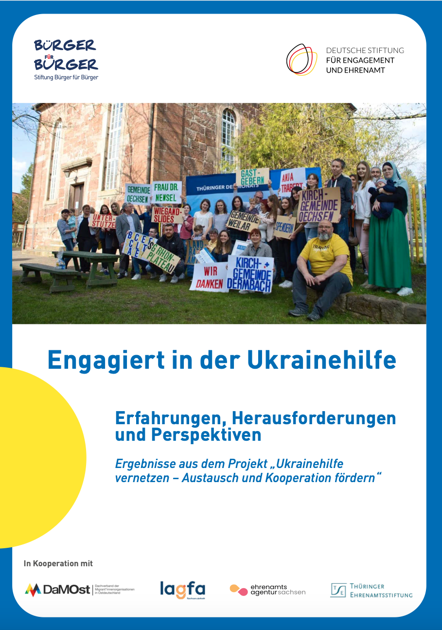 Studie "Engagementförderung in Ostdeutschland"